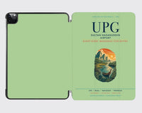 Thumbnail for Sultan Hasanuddin Airport (UPG) design on light green ipad tablet case