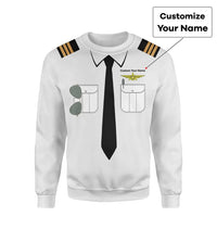 Thumbnail for Customisable Pilot Uniform 3D Sweatshirt - view 3
