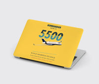 Thumbnail for Bombardier Global 5500 design on yellow MacBook case