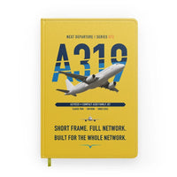 Thumbnail for Airbus A319ceo design on yellow notebook