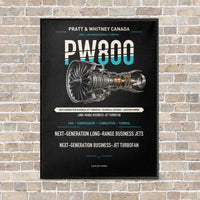 Thumbnail for PW800 vertical canvas print - framed - black background