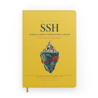 Thumbnail for Sharm El Sheikh International Airport (SSH) design on yellow notebook