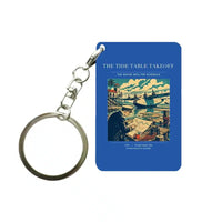 Thumbnail for VINTAGE G4272 - The Tide Table Takeoff - Designed Key Chain design on blue