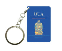 Thumbnail for Thomas Sankara International Airport OUA — Ouagadougou Key Chain design on blue key chain