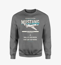 Thumbnail for Cessna Citation Mustang design on gray sweatshirt
