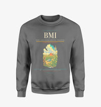 Thumbnail for Central Illinois Regional Airport (BMI) design on gray sweatshirt