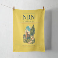Thumbnail for Weeze Airport (NRN) design on yellow towel