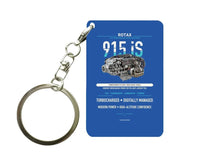 Thumbnail for 915 iS Key Chain design on blue key chain