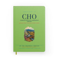 Thumbnail for Charlottesville–Albemarle Airport (CHO) design on light green notebook