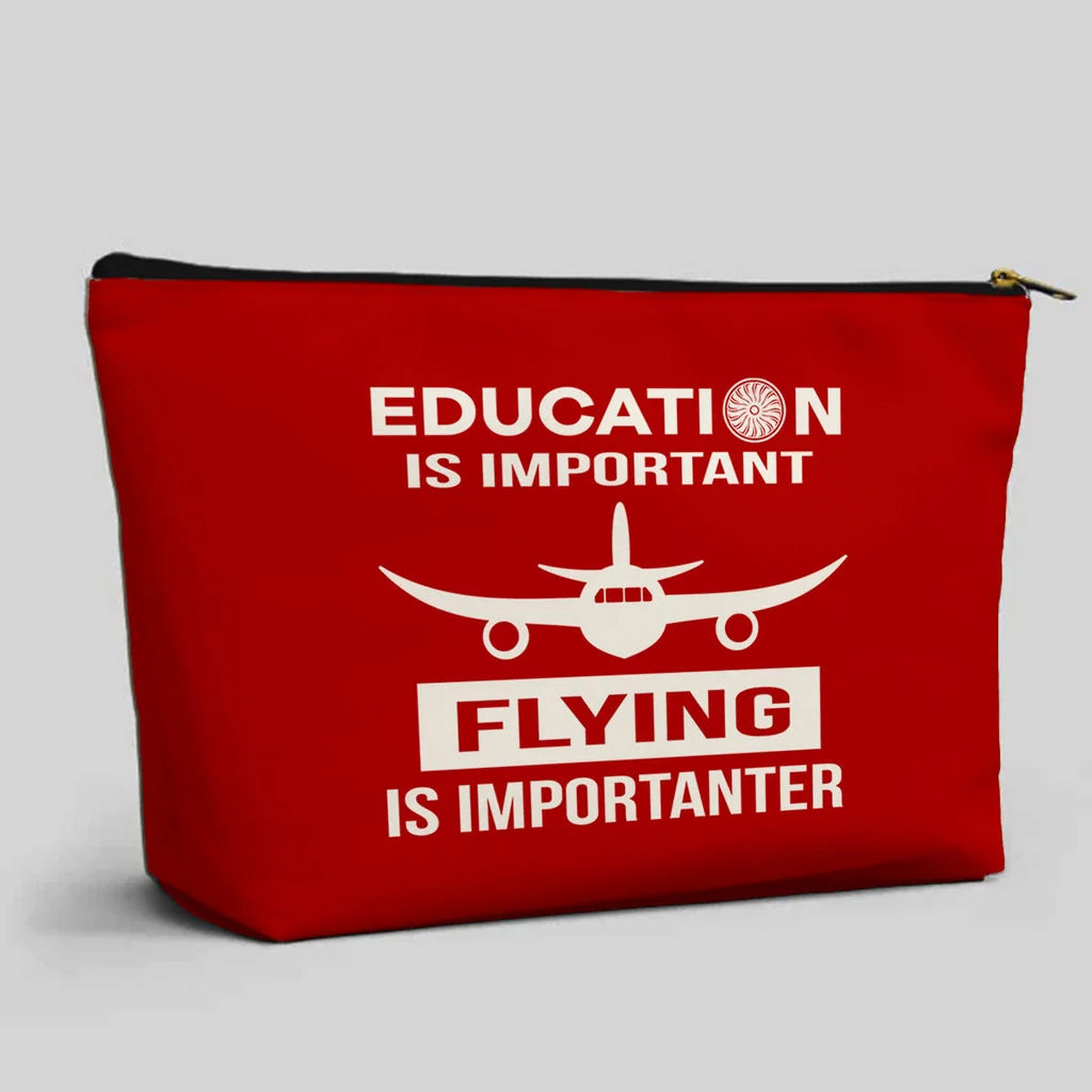 Flying is Importanter Zipper Pouch - view 3