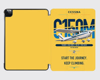 Thumbnail for Cessna 150M design on yellow ipad tablet case