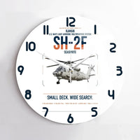 Thumbnail for Kaman SH-2F Seasprite design on white no frame wall clock