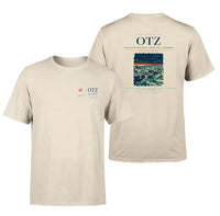 Thumbnail for Ralph Wien Memorial Airport (OTZ) design printed on beige double-side t-shirt