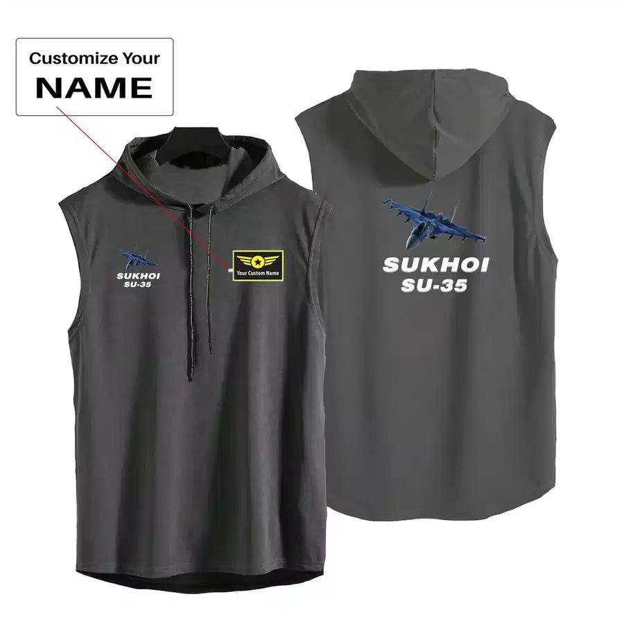 Customisable Sukhoi SU-35 Tank Top - view 3