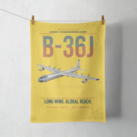 Thumbnail for B-36J Peacemaker design on yellow towel