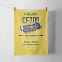 Thumbnail for CF700 design on yellow towel