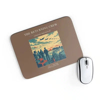 Thumbnail for VINTAGE G4519 - The Returning Crew - Designed Mouse Pads design on brown rectangle