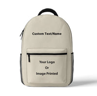Thumbnail for Customisable Design Image Logo Text 3D Backpack - view 3