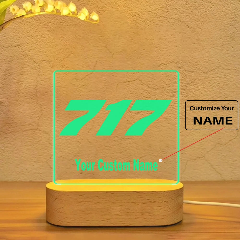 Customisable Boeing 717 Lamp - view 3