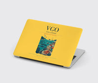 Thumbnail for Vigo Airport (VGO) design on yellow MacBook case