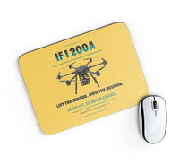 Thumbnail for Inspired Flight IF1200A design on yellow rectangle mouse pad