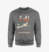 Thumbnail for F-4J Phantom II design on gray sweatshirt