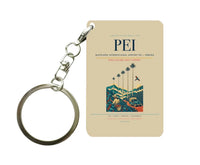 Thumbnail for Matecaña International Airport (PEI) design on beige key chain