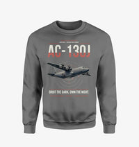 Thumbnail for AC-130J Ghostrider design on gray sweatshirt