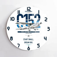 Thumbnail for Cessna 152 design on white no frame wall clock