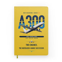 Thumbnail for Airbus A300B4 design on yellow notebook