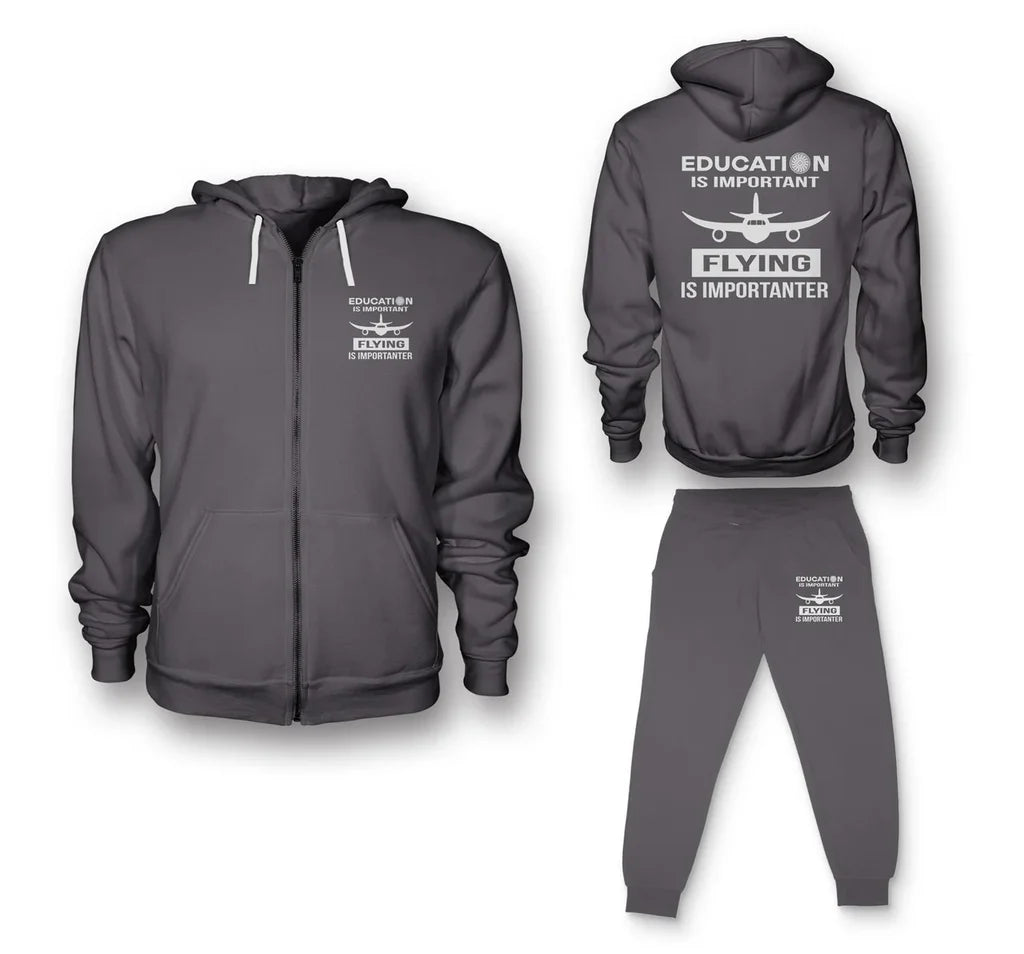 Flying is Importanter Hoodie - view 3