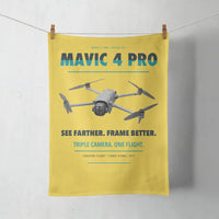 Thumbnail for DJI Mavic 4 Pro design on yellow towel