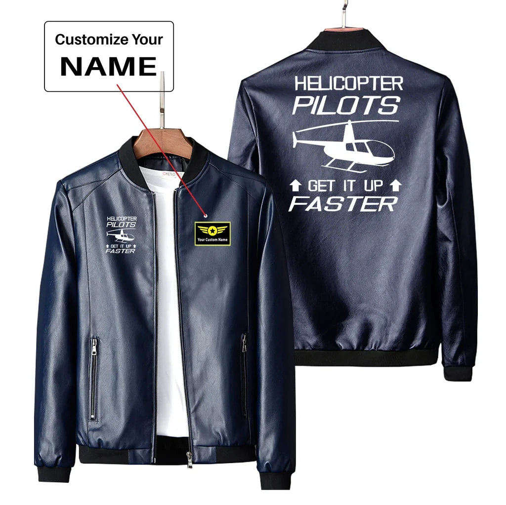 Helicopter Leather Jacket - view 3