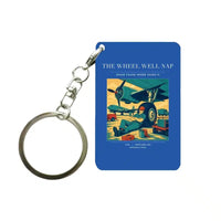 Thumbnail for VINTAGE G4267 - The Wheel Well Nap - Designed Key Chain design on blue