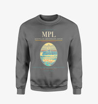 Thumbnail for Montpellier–Méditerranée Airport (MPL) design on gray sweatshirt