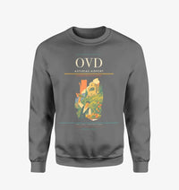 Thumbnail for Asturias Airport (OVD) design on gray sweatshirt