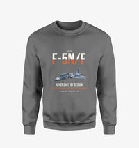 Thumbnail for F-5N F Adversary design on gray sweatshirt