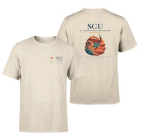 Thumbnail for St. George Regional Airport (SGU) design printed on beige double-side t-shirt