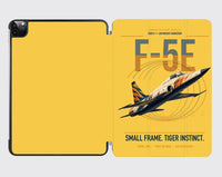 Thumbnail for F-5E Tiger II design on yellow ipad tablet case