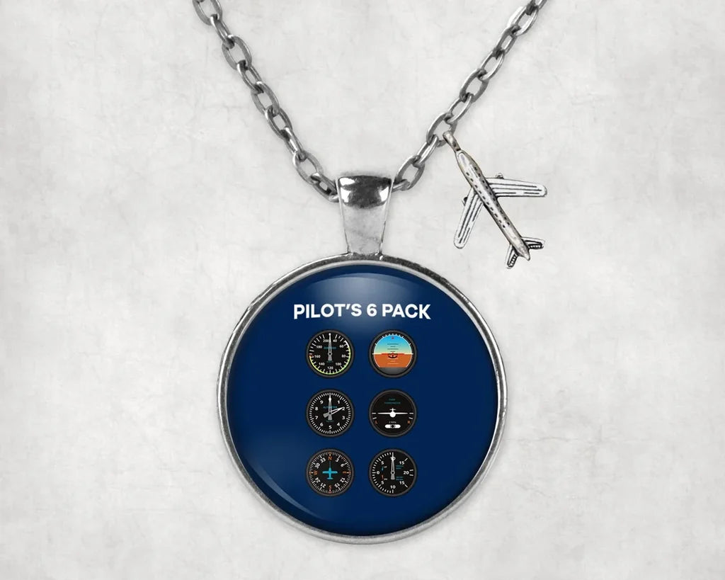 Pilot's 6 Necklace - view 3