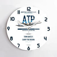 Thumbnail for British Aerospace ATP design on white no frame wall clock