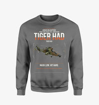 Thumbnail for Airbus Helicopters Tiger HAD design on gray sweatshirt