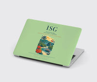 Thumbnail for Painushima Ishigaki Airport (ISG) design on light green MacBook case