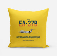 Thumbnail for EA-37B Compass Call design on yellow pillow