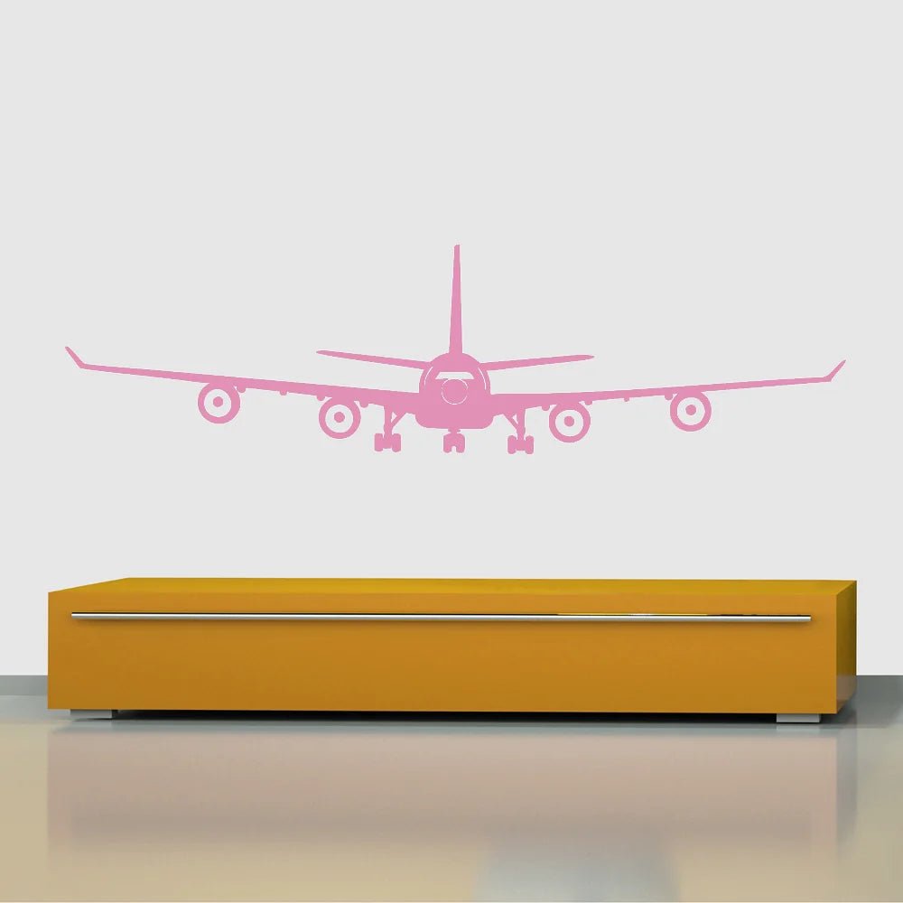Airbus A340 Wall Sticker - view 4