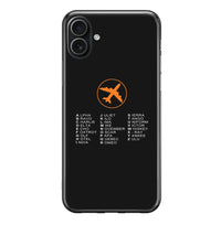 Thumbnail for Aviation Alphabet iPhone Case - view 3