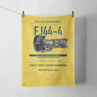 Thumbnail for FJ44-4 design on yellow towel