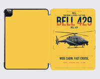 Thumbnail for Bell 429 design on yellow ipad tablet case