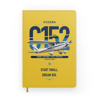 Thumbnail for Cessna 152 design on yellow notebook