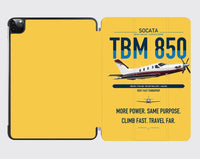 Thumbnail for Socata TBM 850 design on yellow ipad tablet case